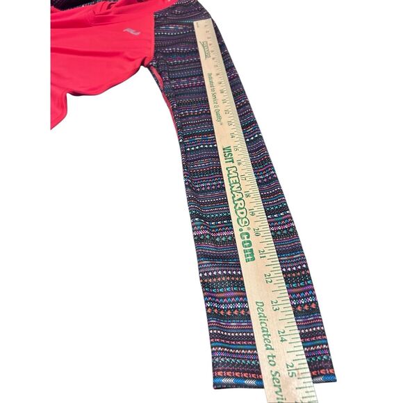 Fila Sport Performance Live in Motion V- Neck Long Sleeve Top Red Size M - Picture 8 of 8